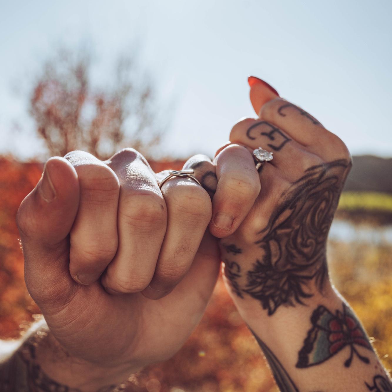 Your fingers entwined slowly with mine, and suddenly, life made sense.