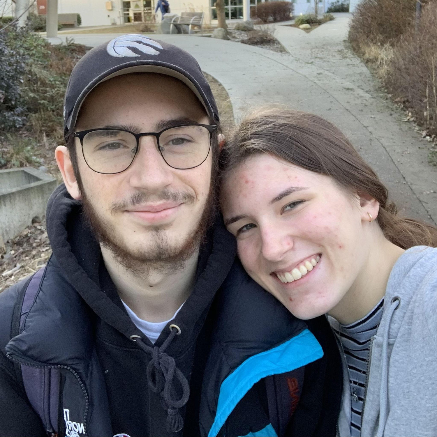 Teagan's first day of university!