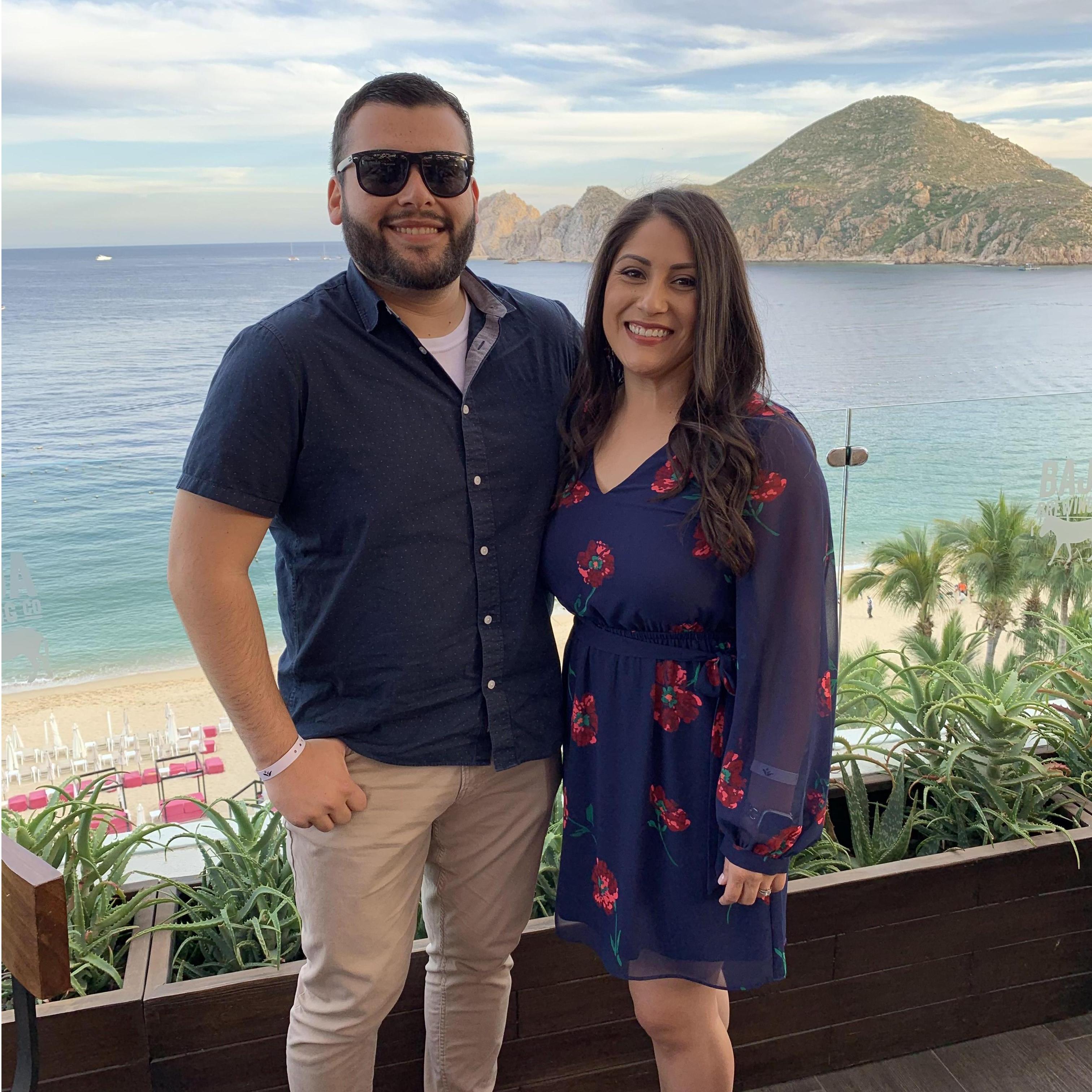 Quinn's rehearsal dinner in Cabo.
