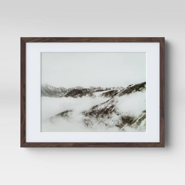 17" x 13" Mountains Framed Print - Threshold™