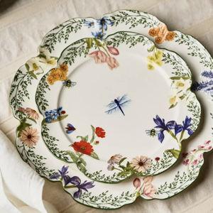 Eden Stoneware Dessert Plates, Set of 4
