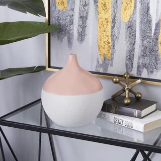 Two Tone Canteen Ceramic Vase