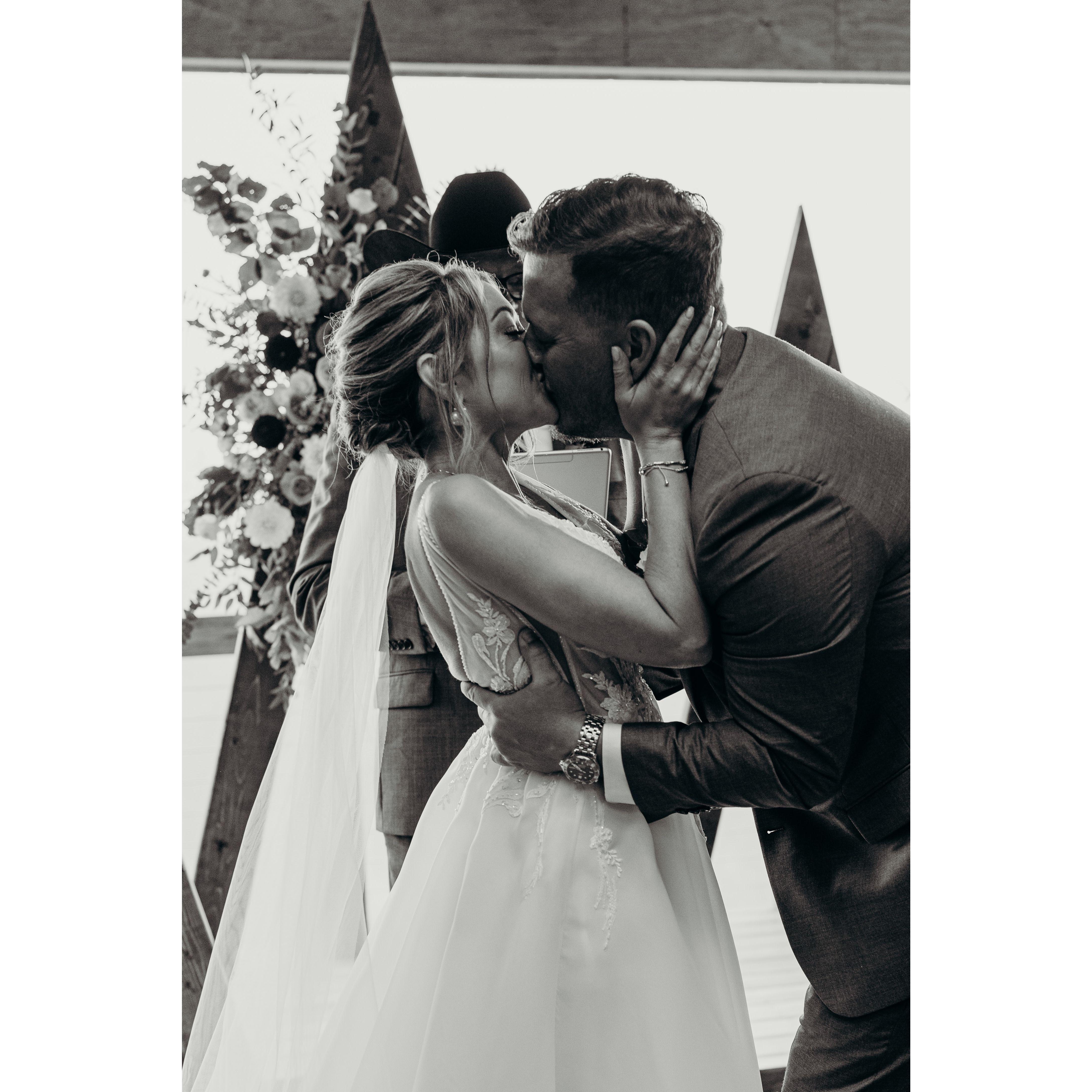 You may now kiss the bride!
