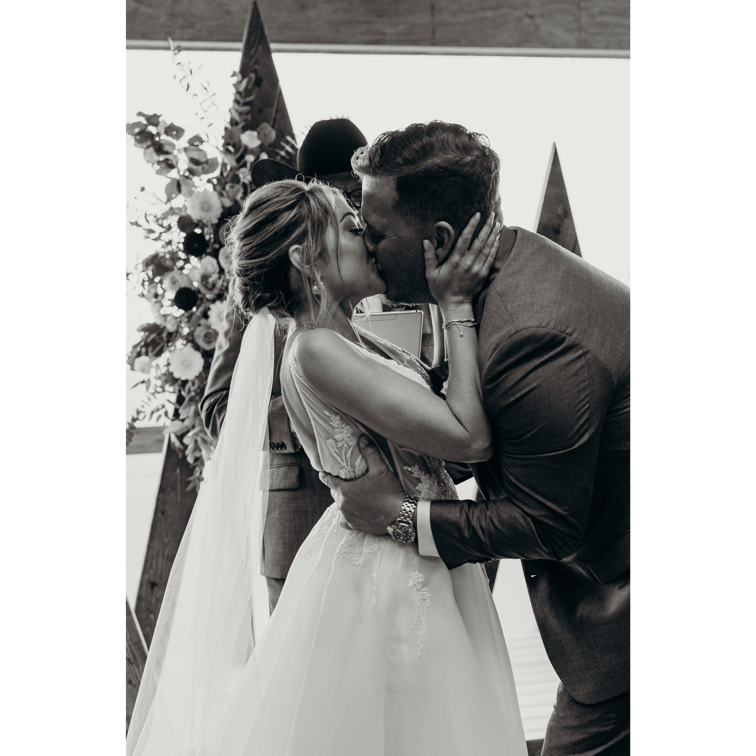 You may now kiss the bride!