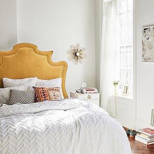 Textured Chevron Duvet Cover