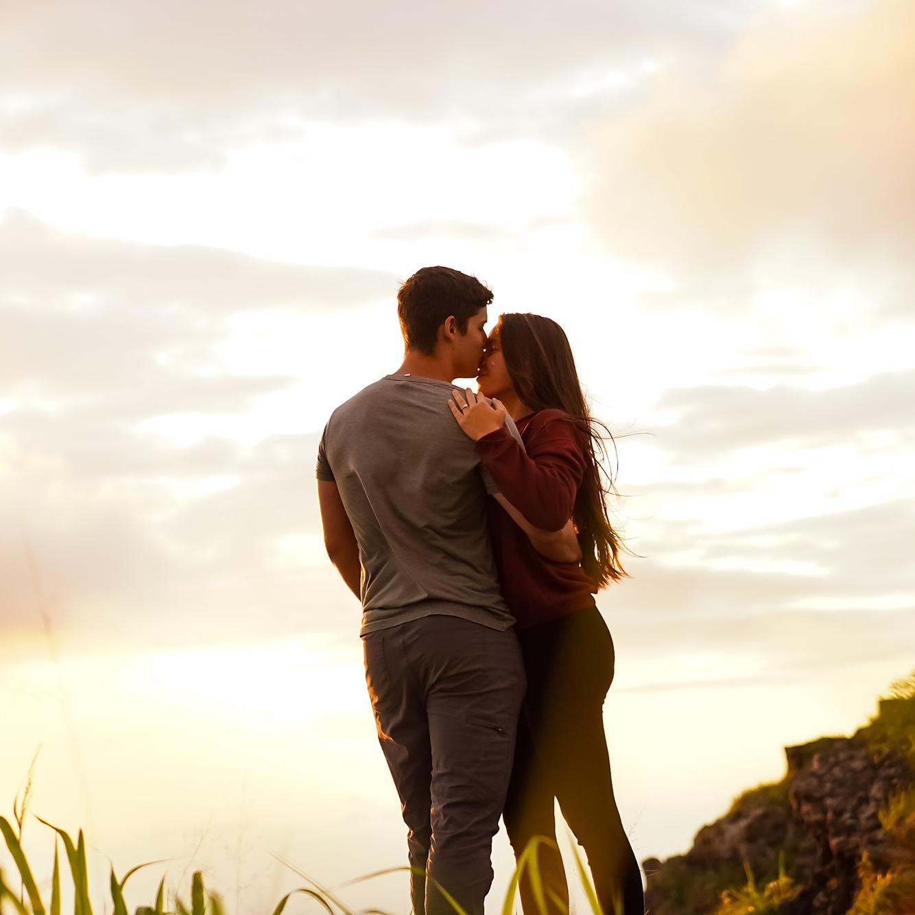 Moments after he proposed 🥰