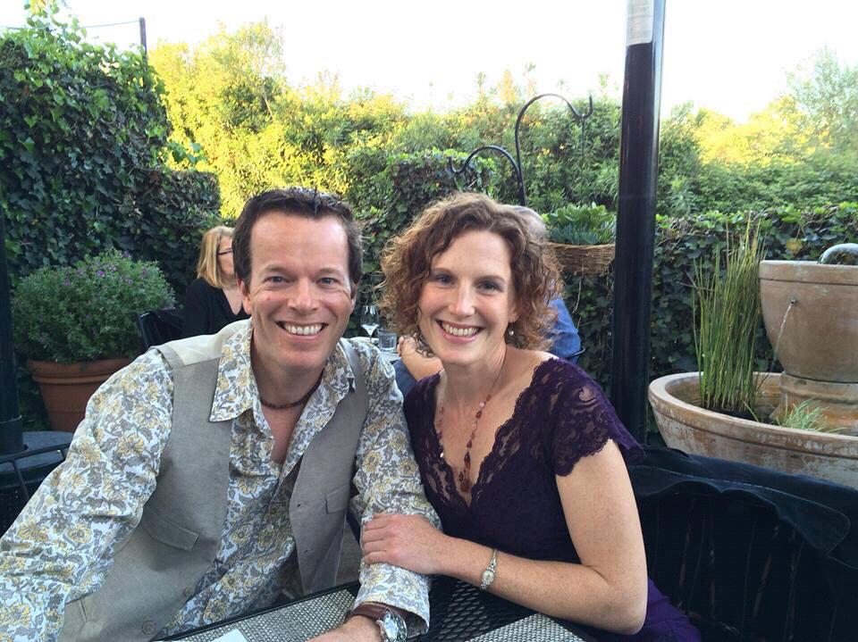 April 2015, on Chaela's 36th birthday, at Willie's Wine Bar (before it burned down). The first gift exchanged. The first day we became FB friends.