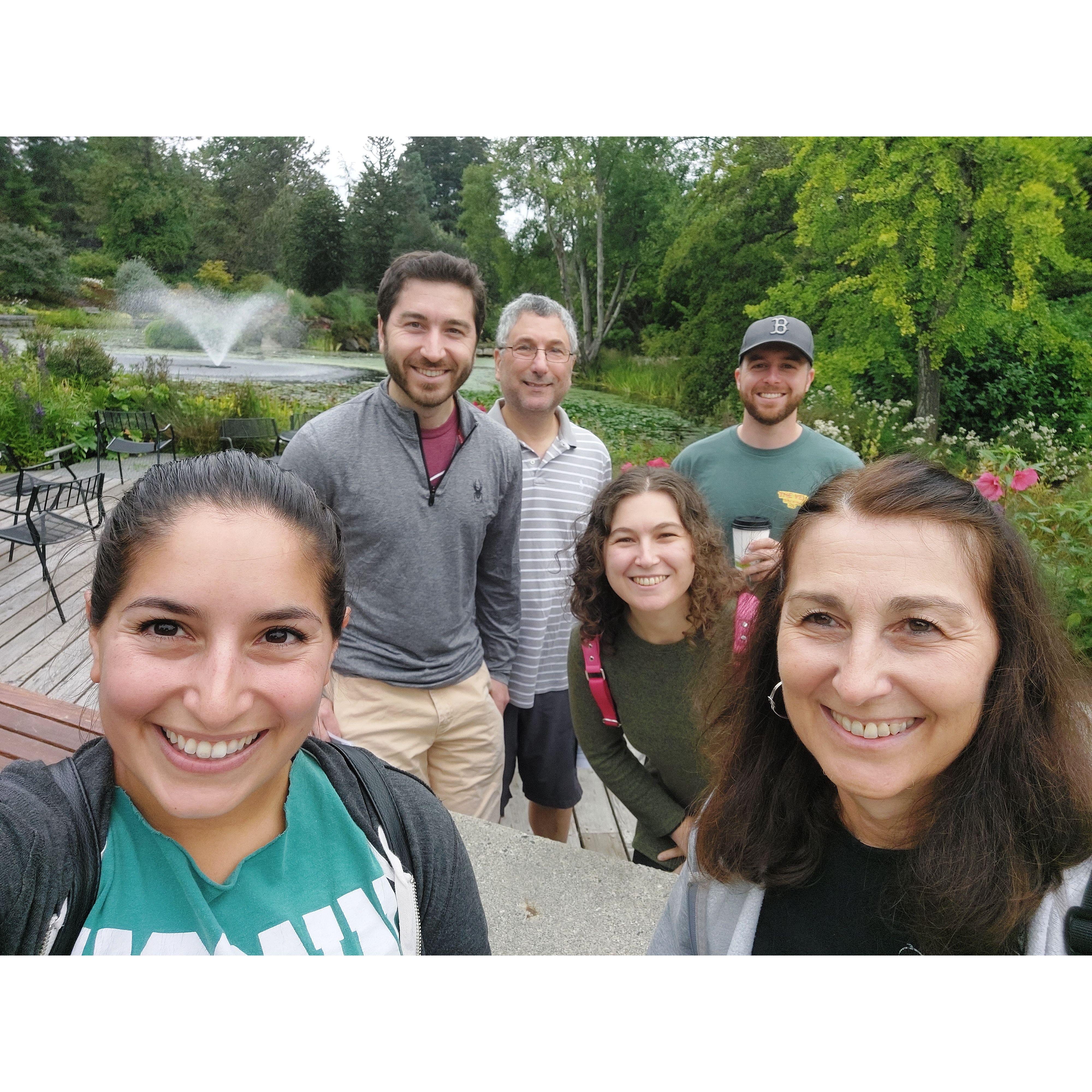 Vancouver Sept 2023 Charlie, Derek, Carlye, Donna
