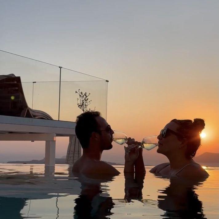 10.5.2023. Travel. We're always down to enjoy a good sunset, especially if an infinity pool is involved.