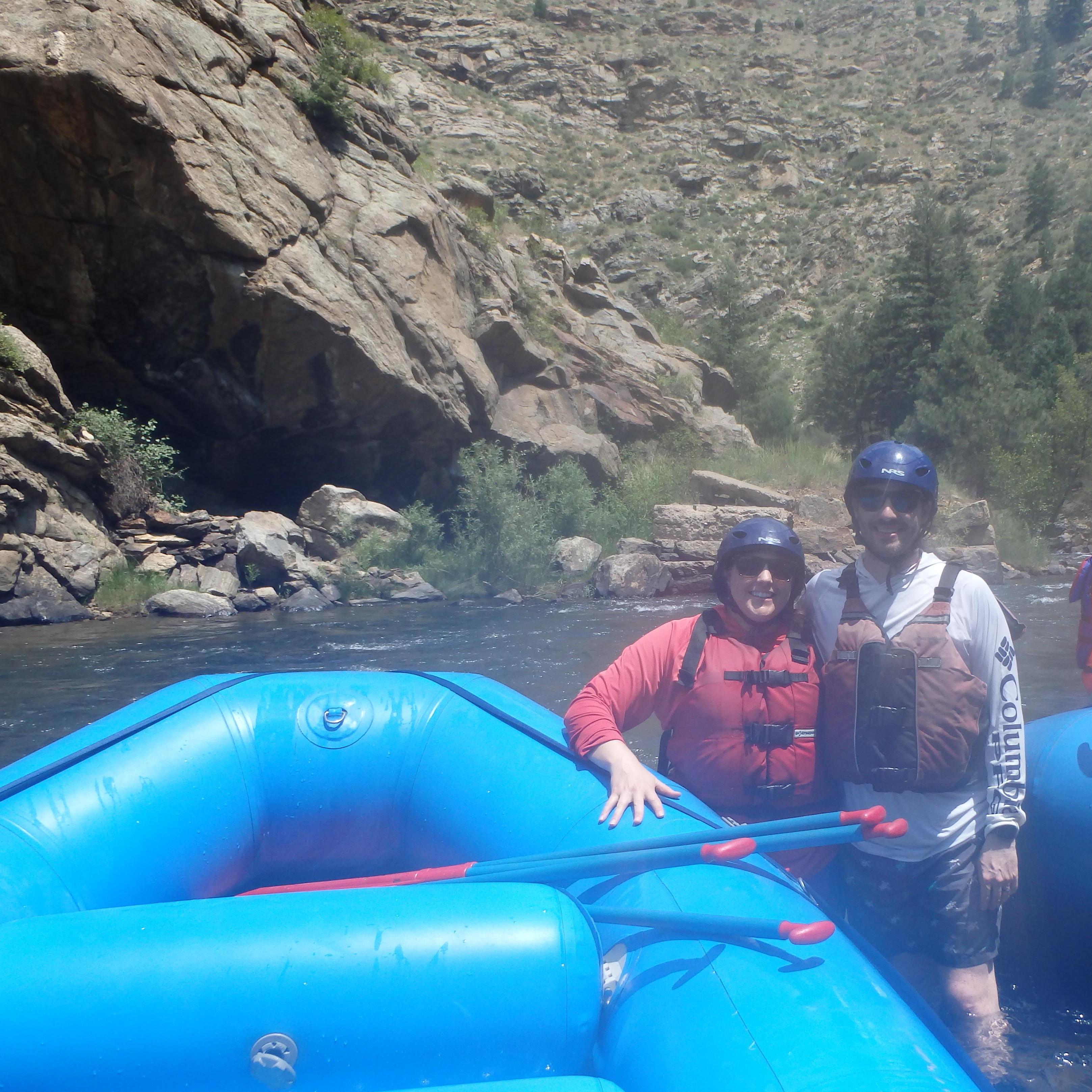 White water rafting in CO