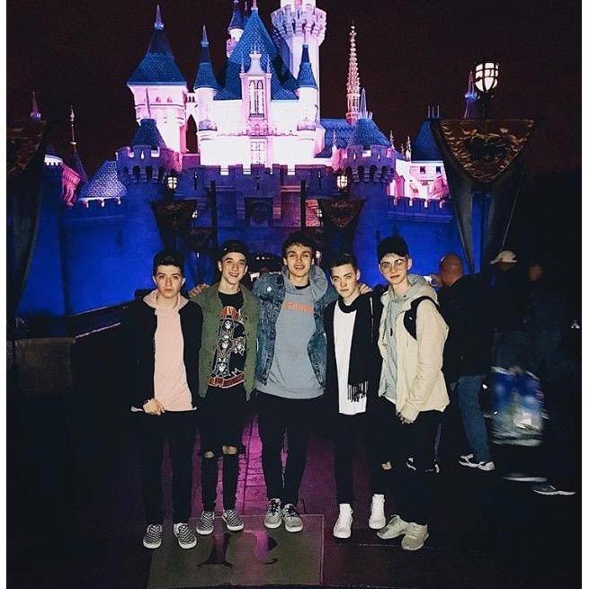 Zach At Disney Land With Why Don't We
