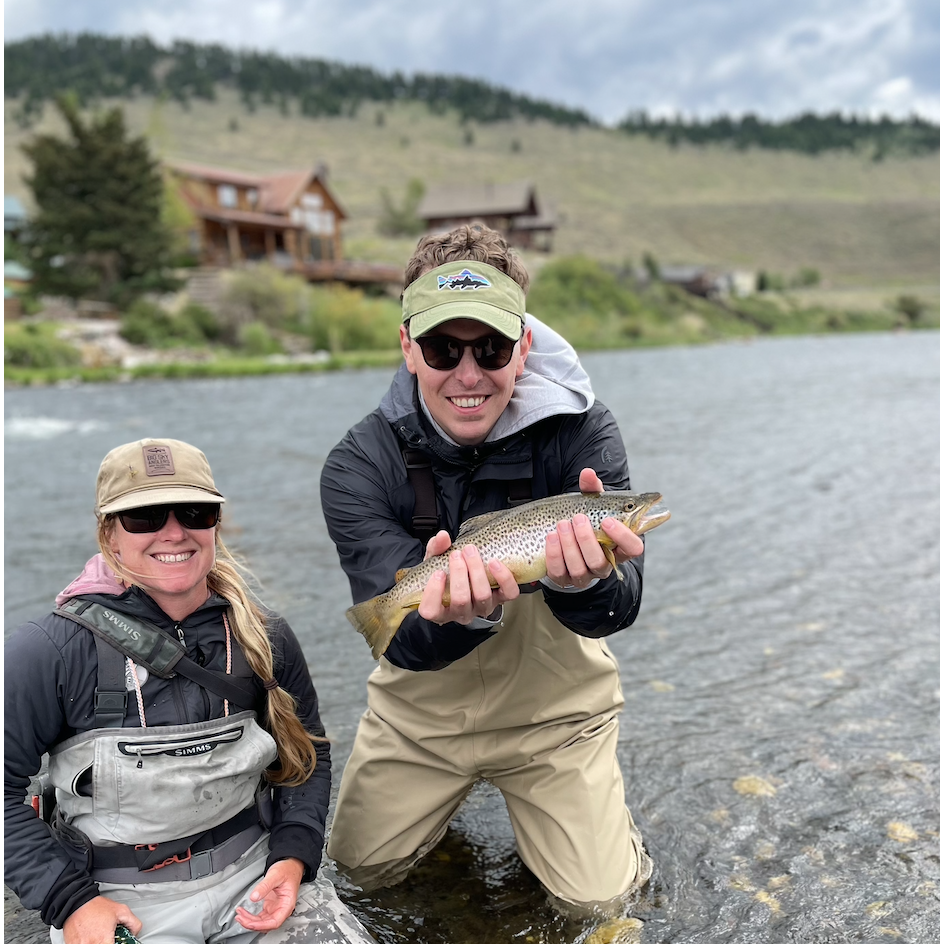 Fly fishing in Montana, June 2021