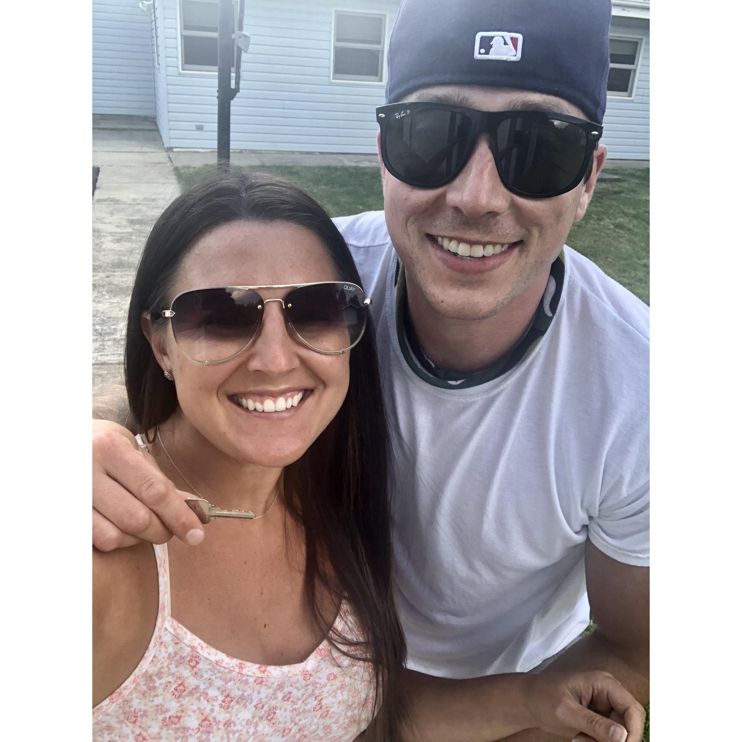 Day we bought our home!