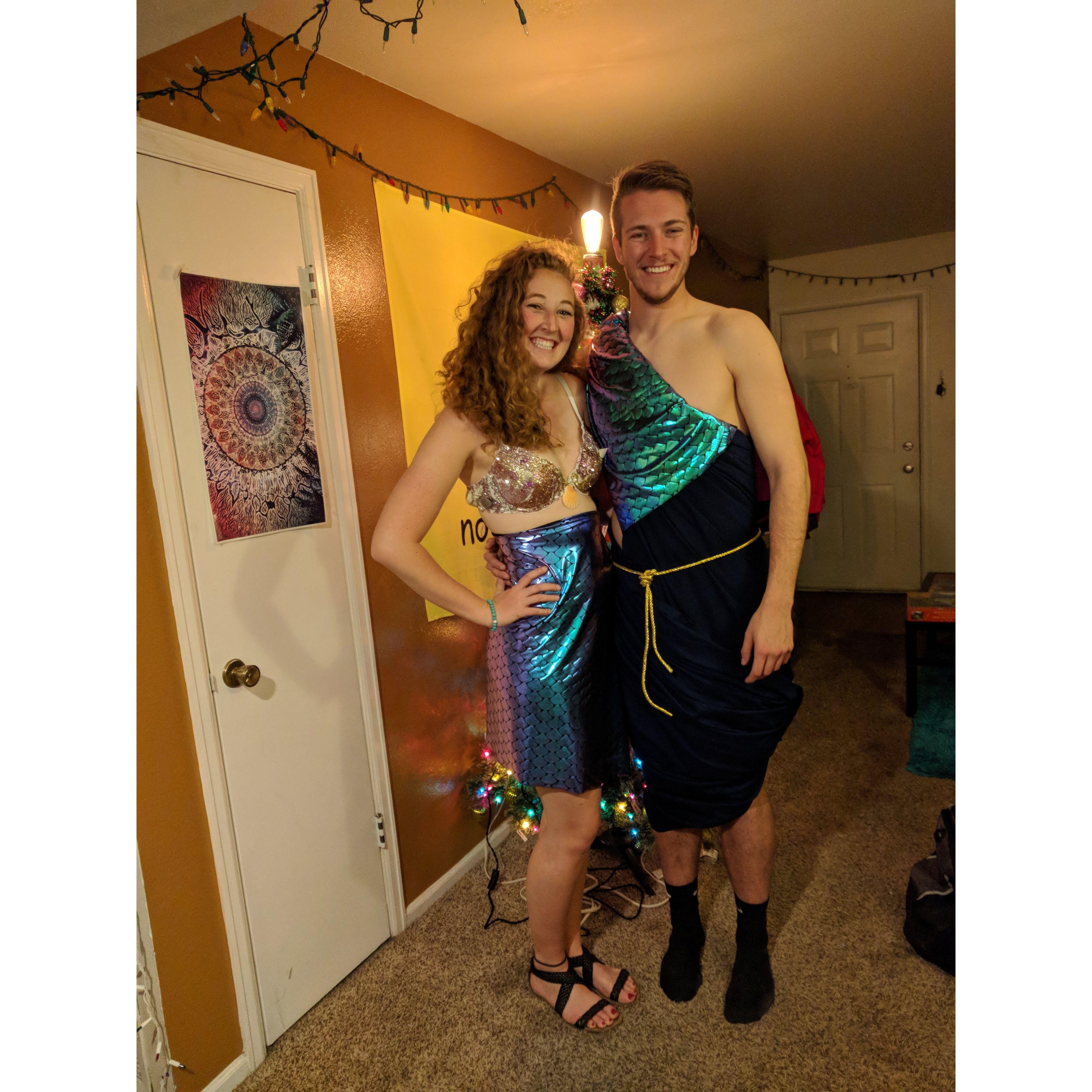 Mermaid and Poseidon 2018