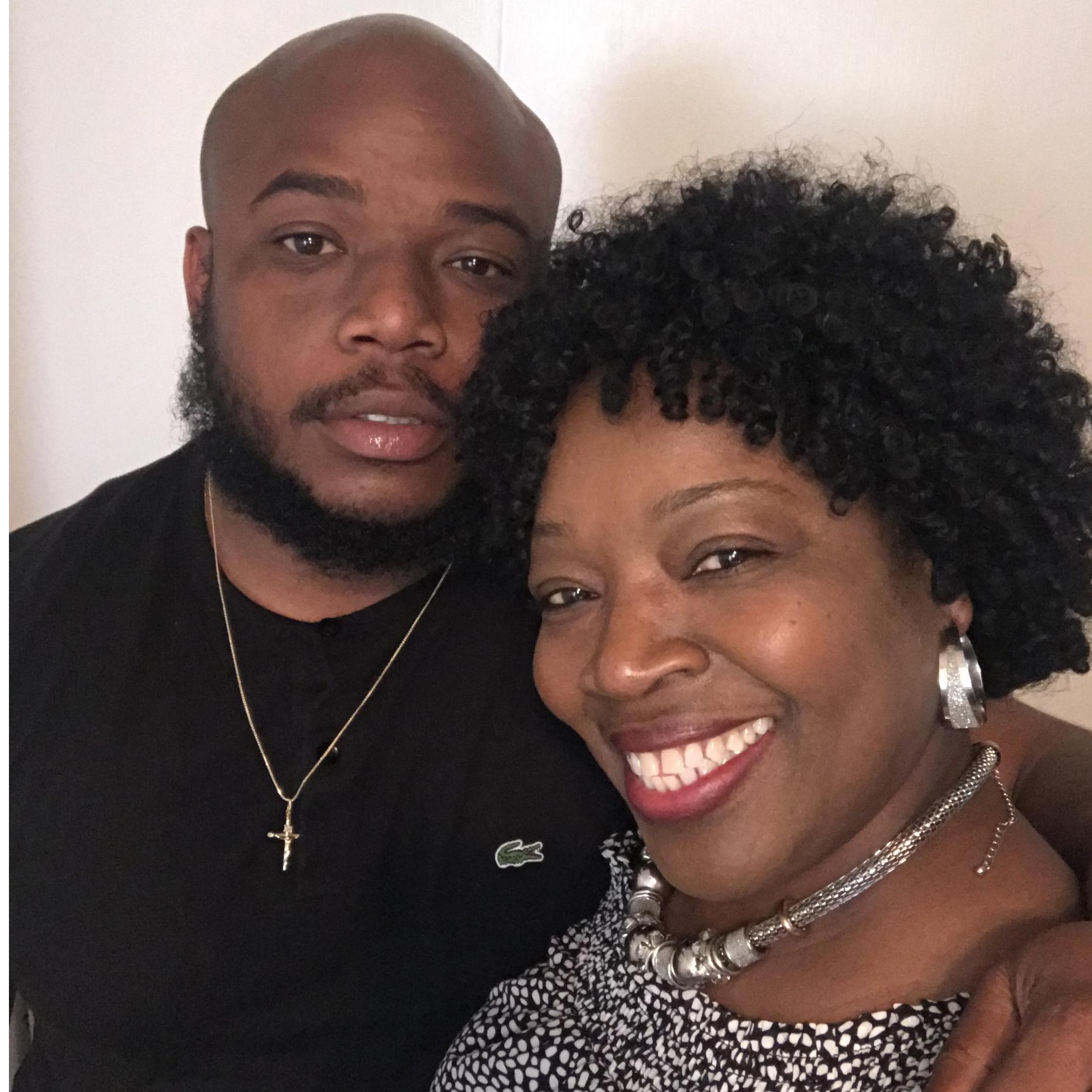 Me and my only son. Love him to life!!