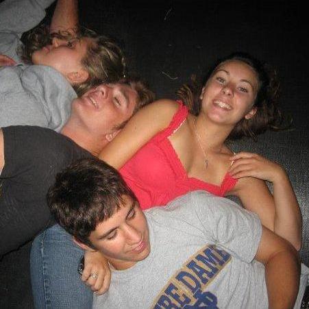 One of our first pictures together, sometime in the summer of 2006