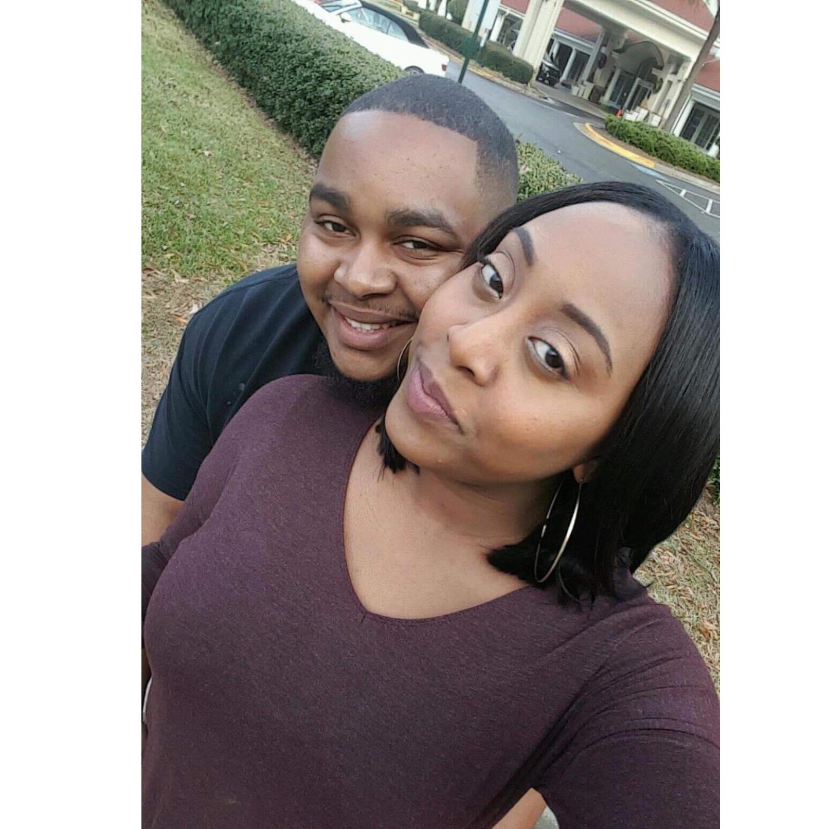 1st picture we uploaded to social media. 
1st trip out of town together. 
1st night spent together.