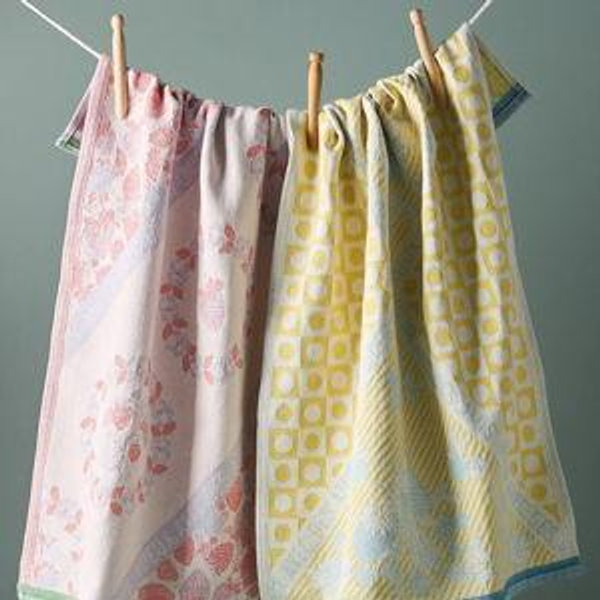 Micaela Jacquard Dish Towels, Set of 2