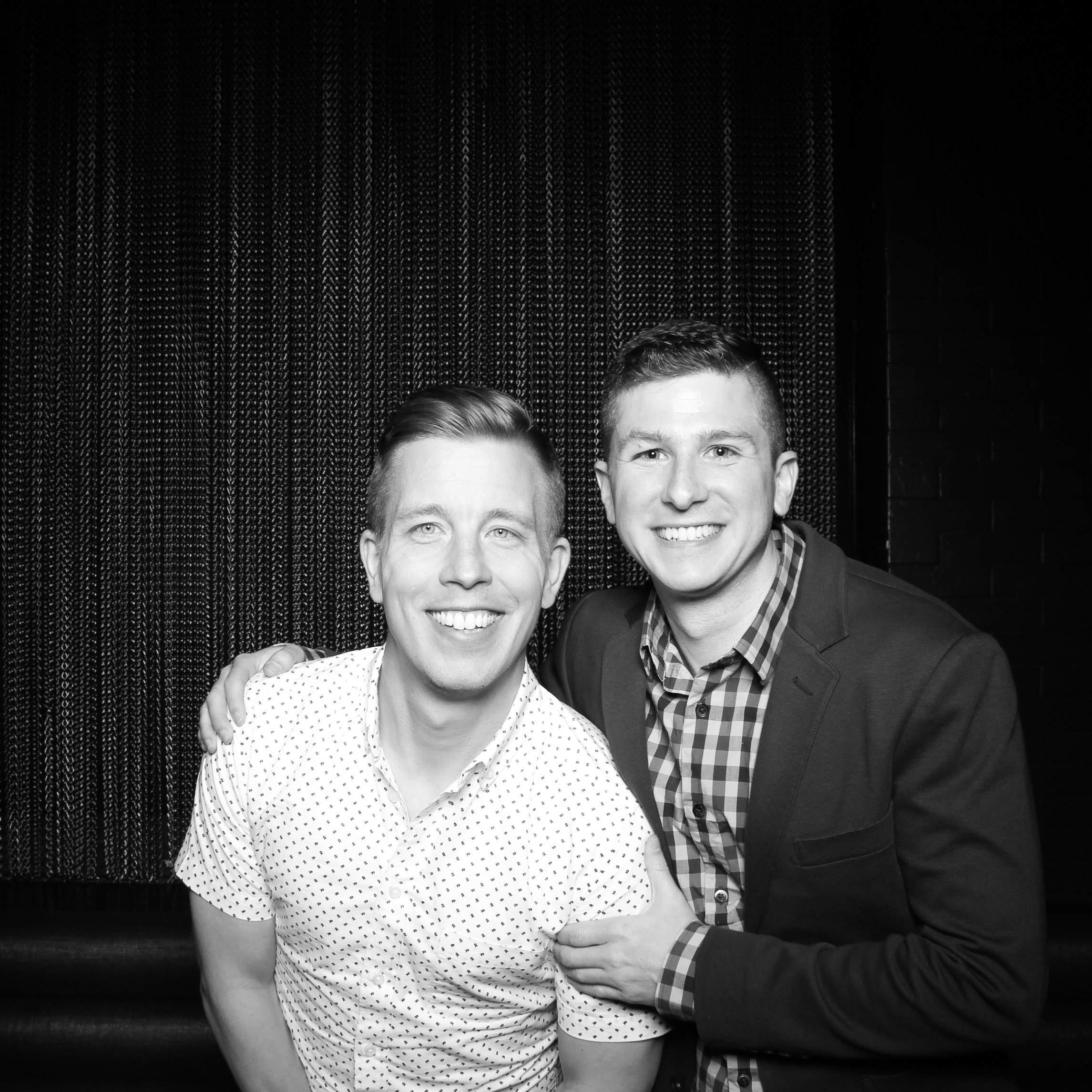 All these black and white photos were taken by a professional photographer at fundraising events for Lakeview Pantry, where Chris volunteers