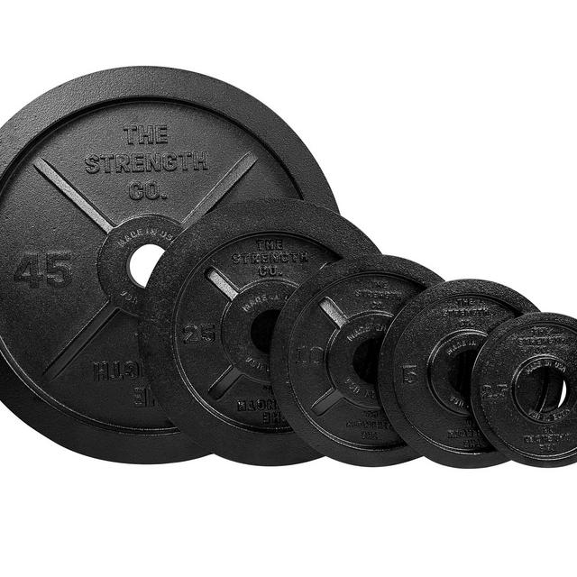 5Lb Strength Co. Olympic Iron Barbell Plates