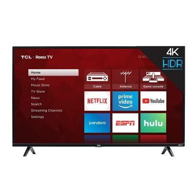 TCL 50" Roku 4K UHD HDR Smart TV (50S425)