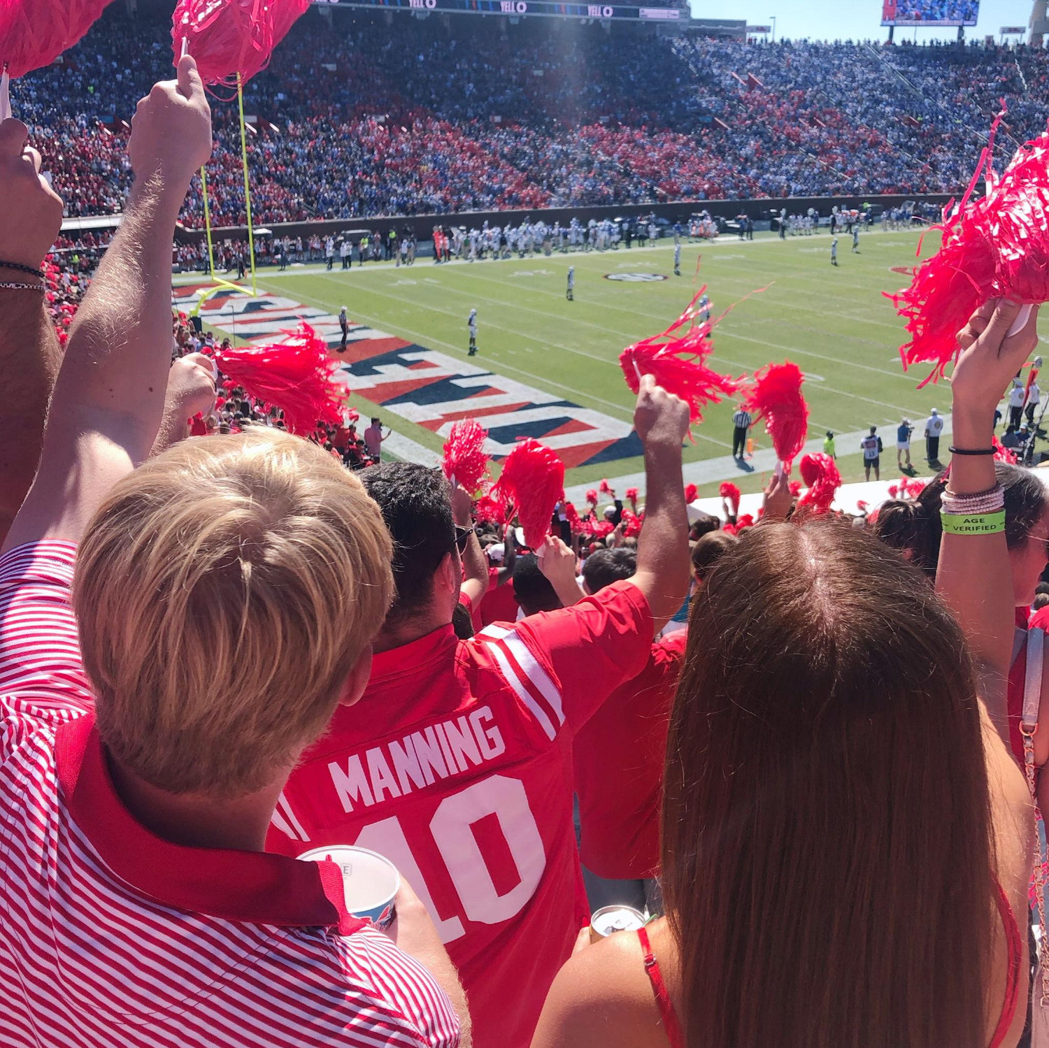 Forever cheering on our favorite team! Hotty Toddy!