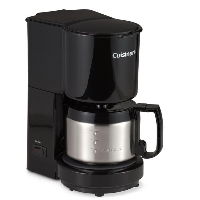 Cuisinart® 4-Cup Coffee Maker with Stainless Steel Carafe in Black