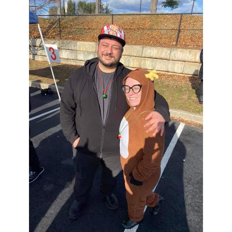 Chris joined Kyle and her youth group to bring Holiday cheer to children with disabilities.