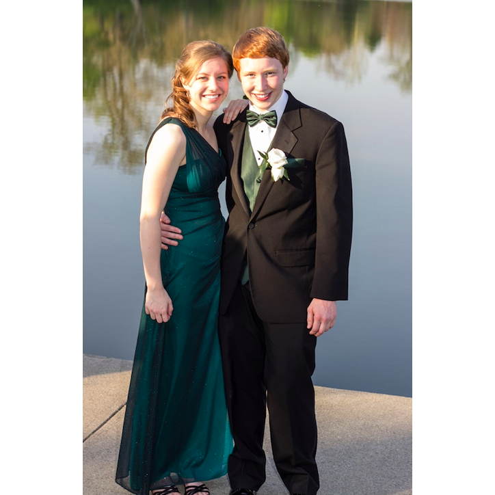 Xavier's senior prom in 2015!