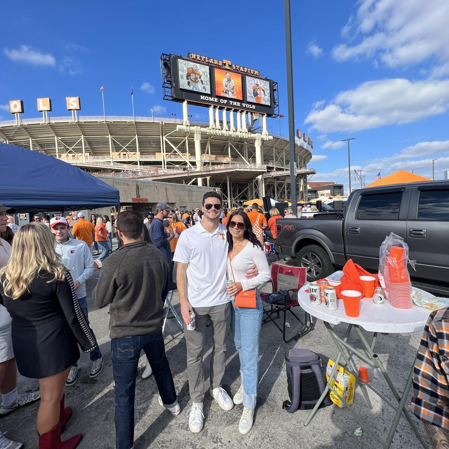 David trying to turn me into a Vols fan !