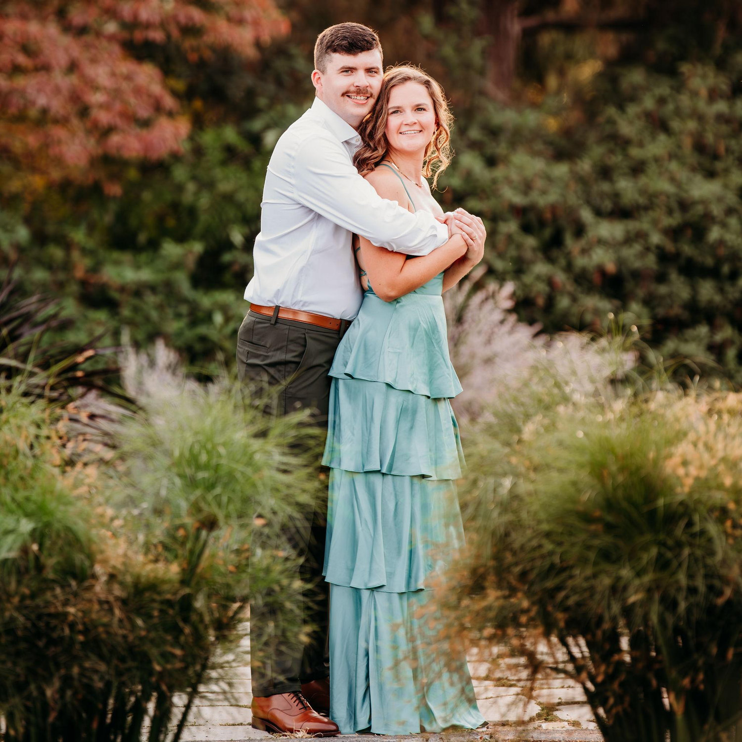 Engagement photos at the Jewel Box