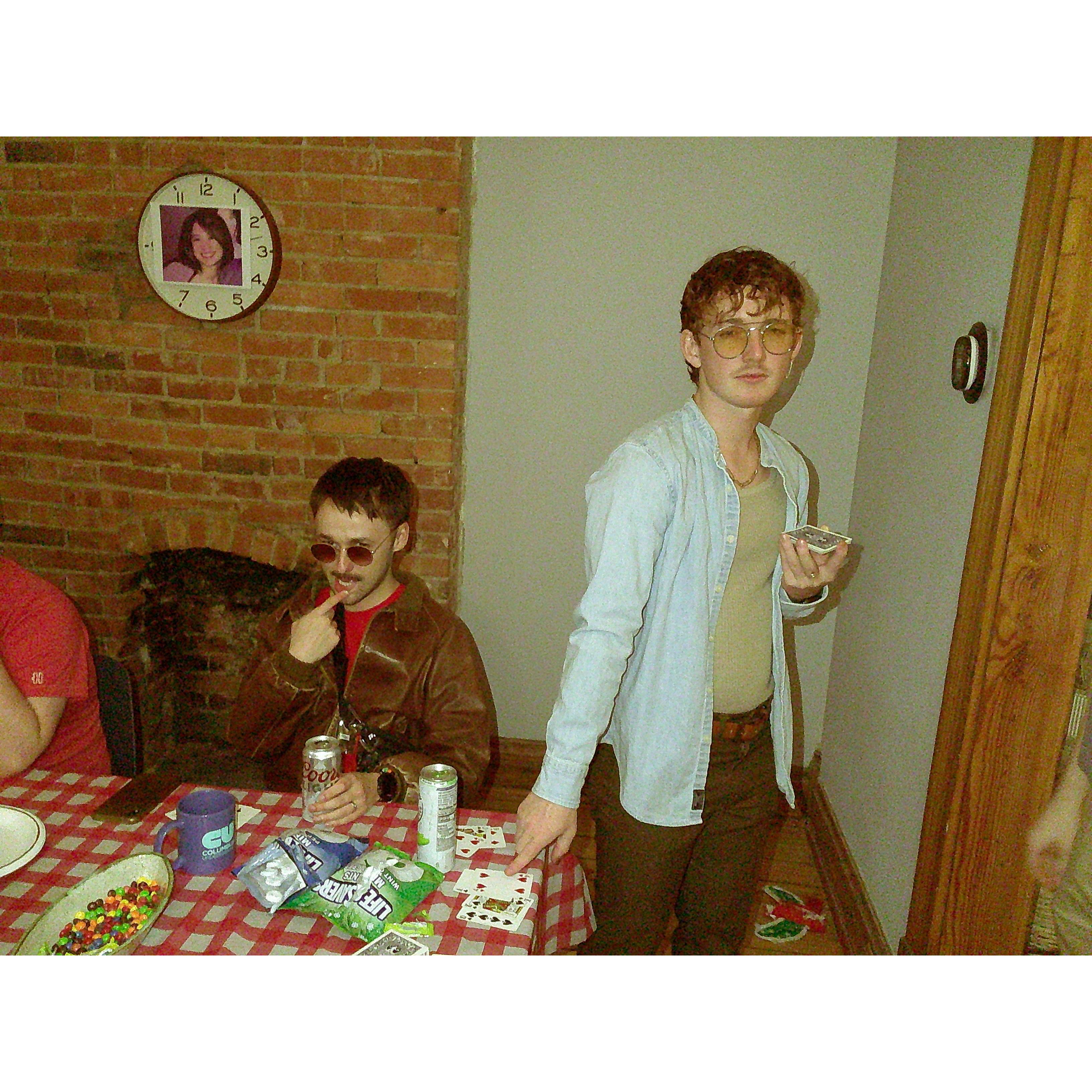 We just look really good here... like that old pic of your dad that makes you think "wait you used to be cool"