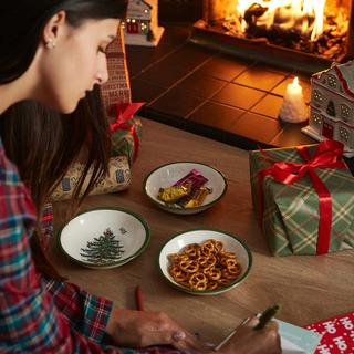 Christmas Tree Cereal Bowl, Set of 4