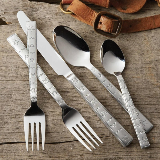 Rope Brands Stainless Steel Flatware (20 Pcs)