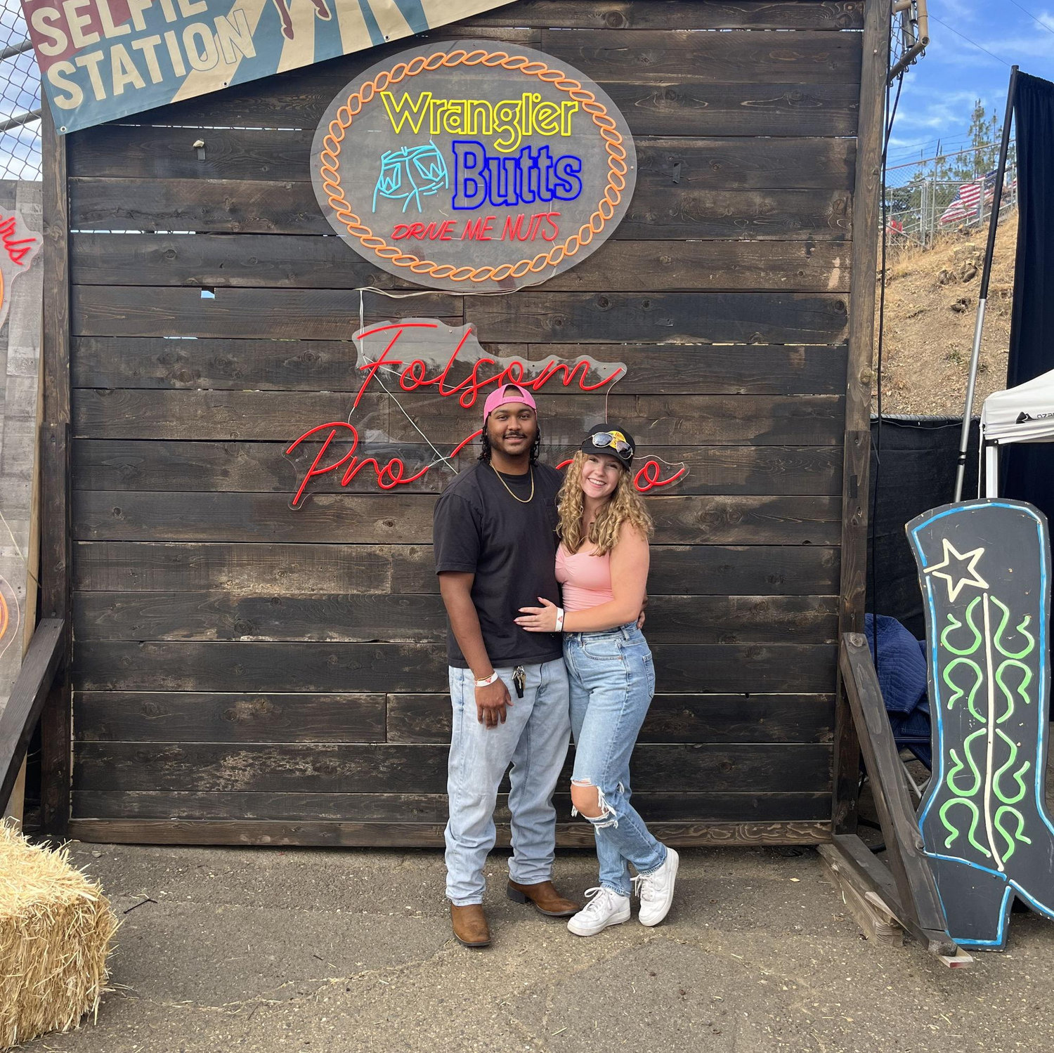 Our first time going to the rodeo together - July 2025
