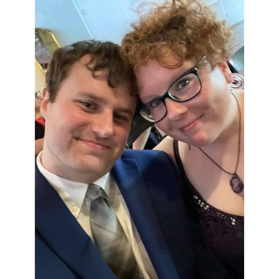 See we can dress up too!