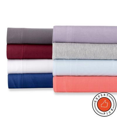 Pure Beech® Jersey Knit Modal QUEEN Sheet Set in WHITE