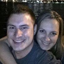 Enjoying the skyline after a concert by the water.