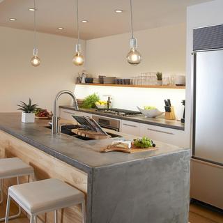 Natural Marble LED Pendant