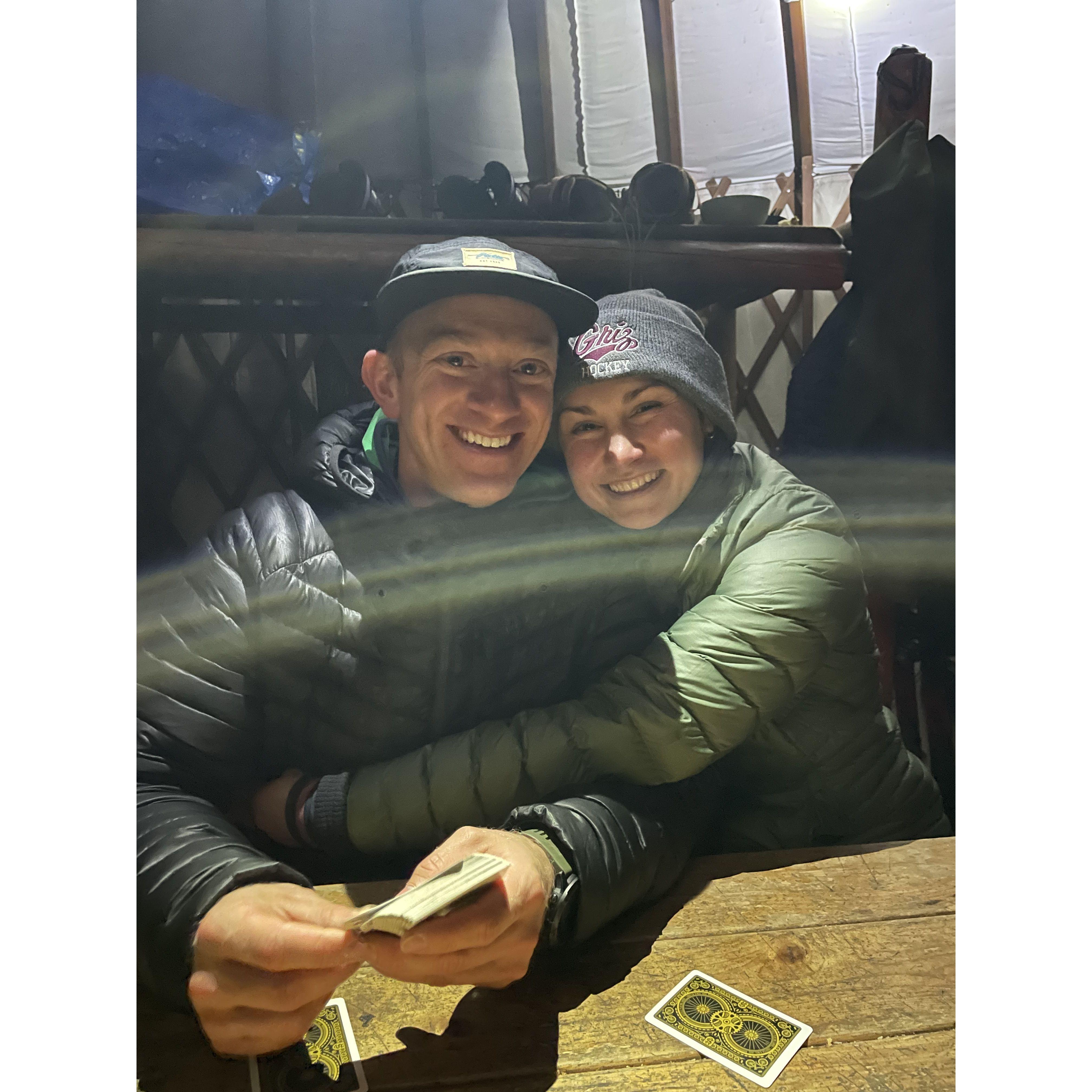 First Andy's birthday together.