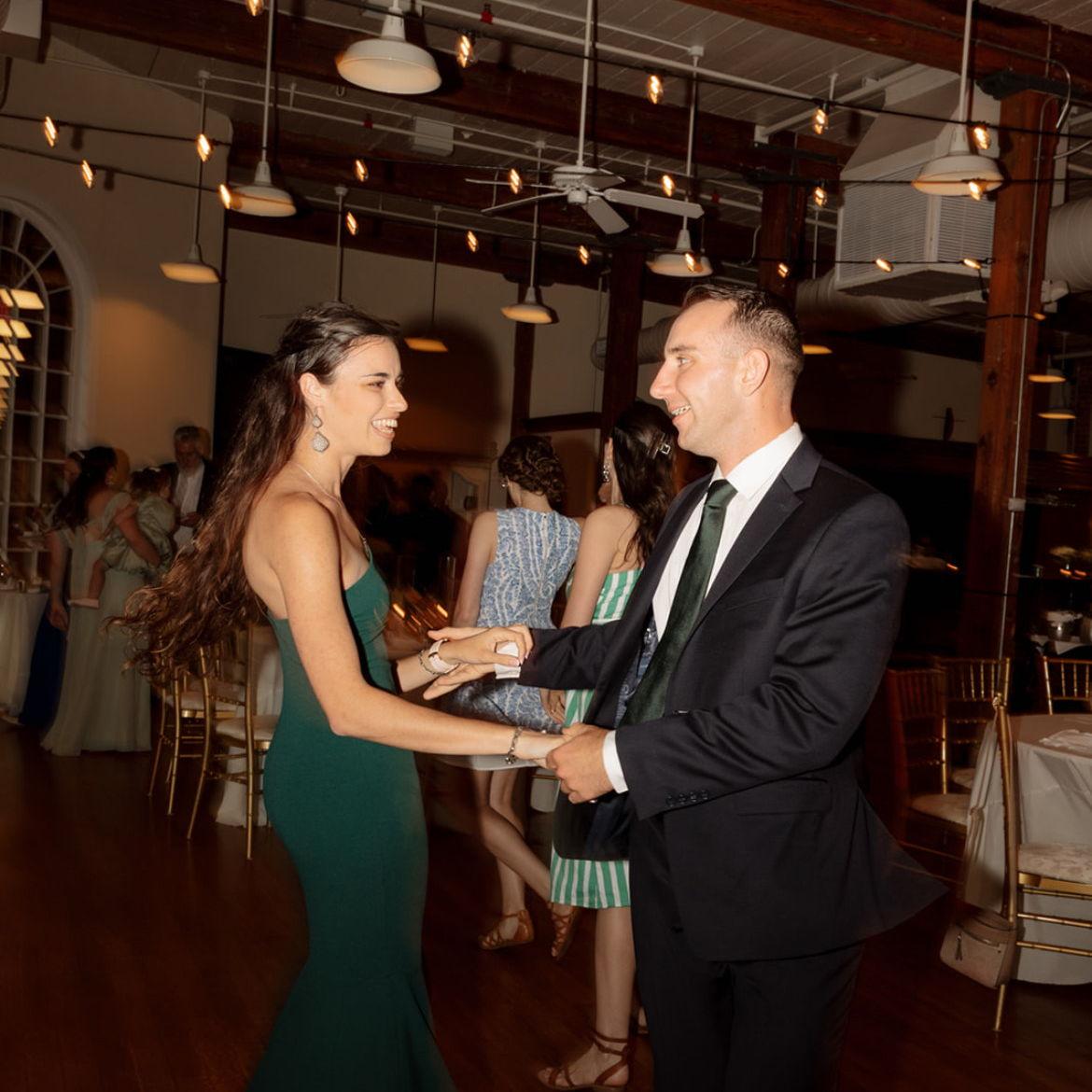 Only the 4th time actually meeting in person and Chris was Angie's plus 1 to a wedding!