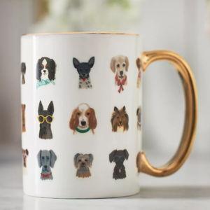 Rifle Paper Co. Porcelain Hot Dogs Mug