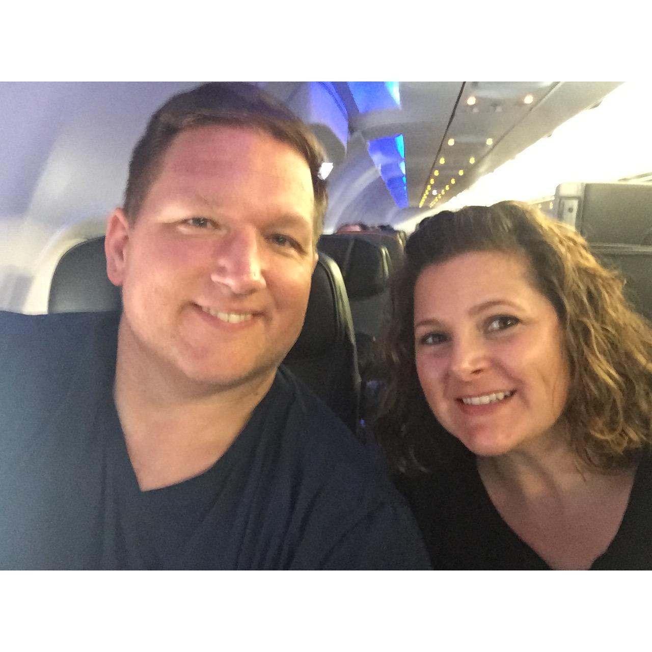 Plane rides- LA to NY