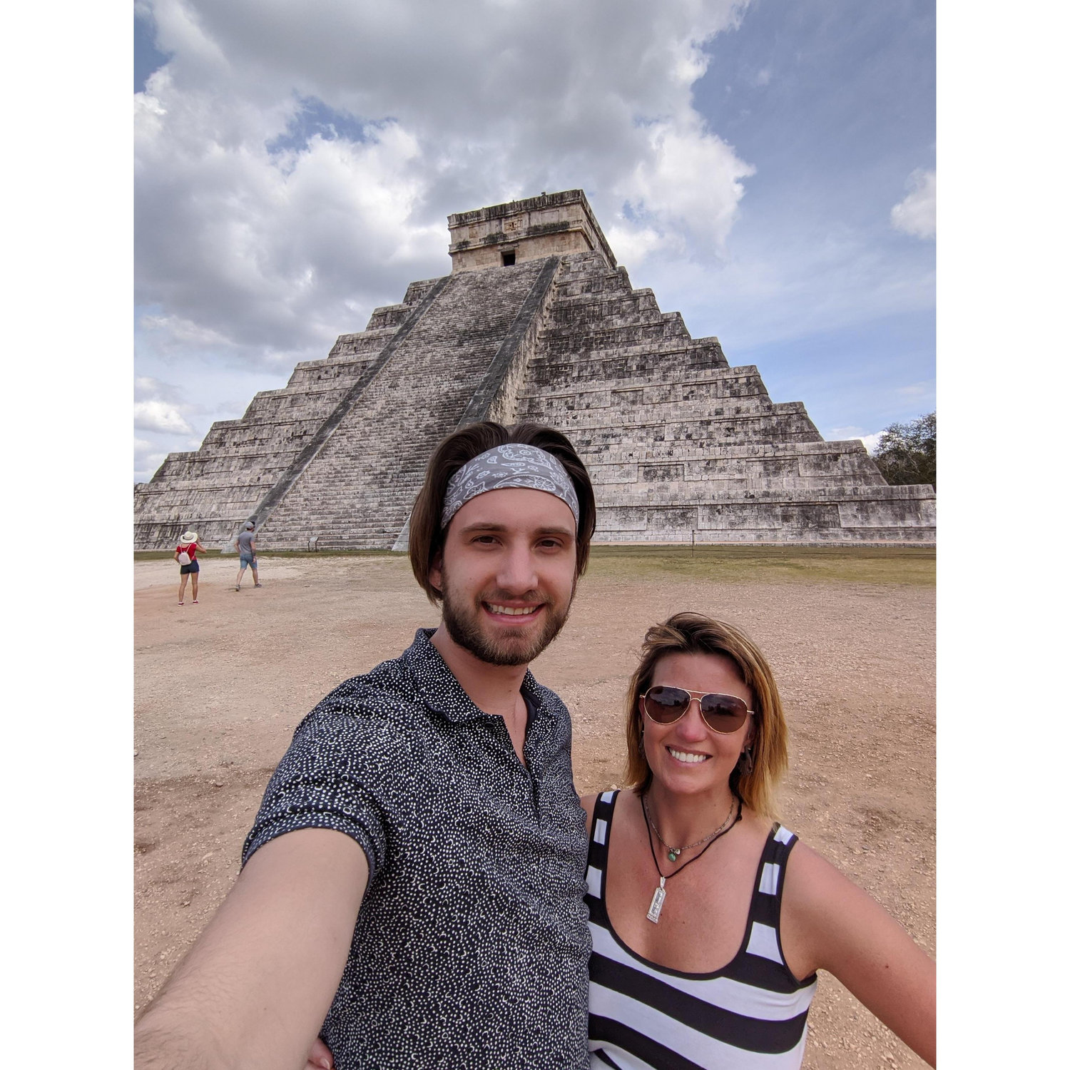 romping around Chichen Itza