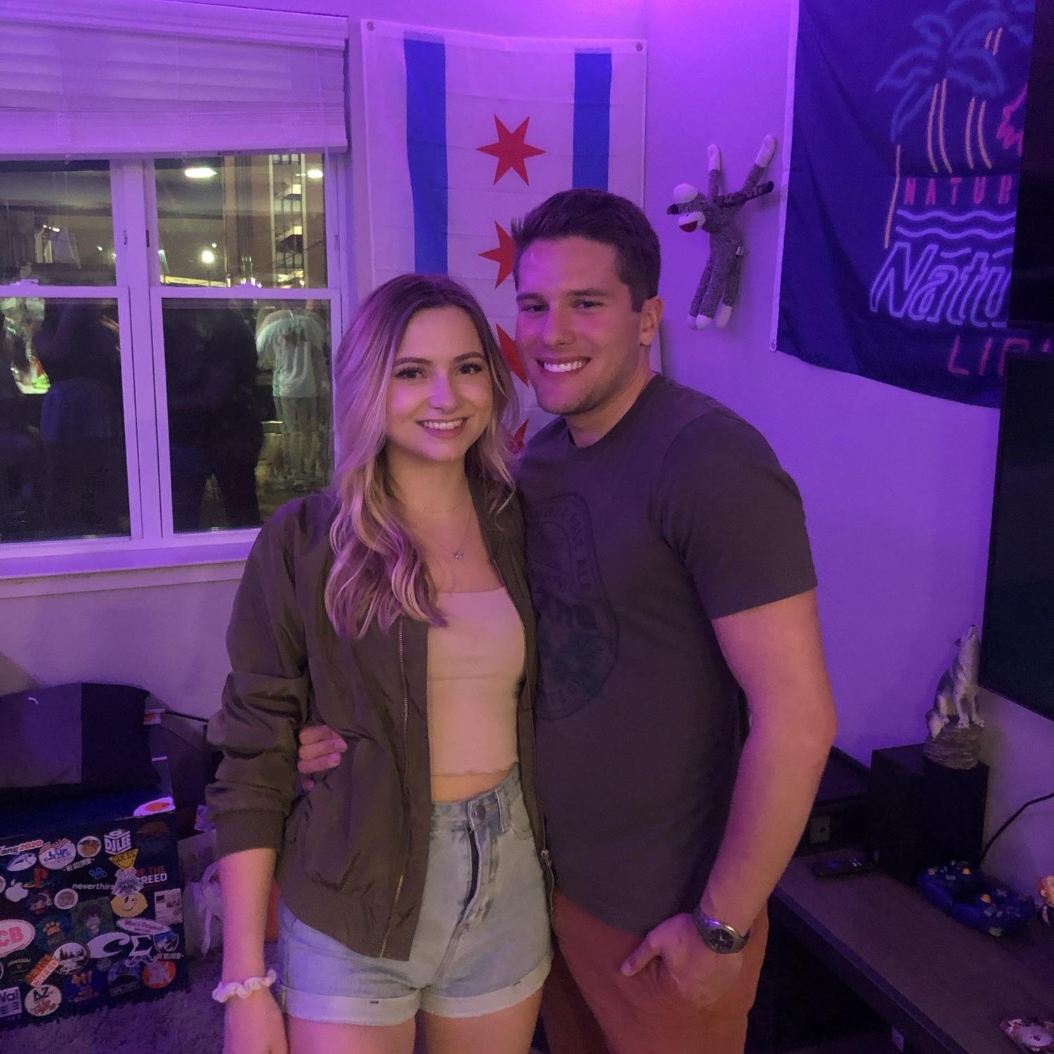 Shortly after we started dating at Auburn
