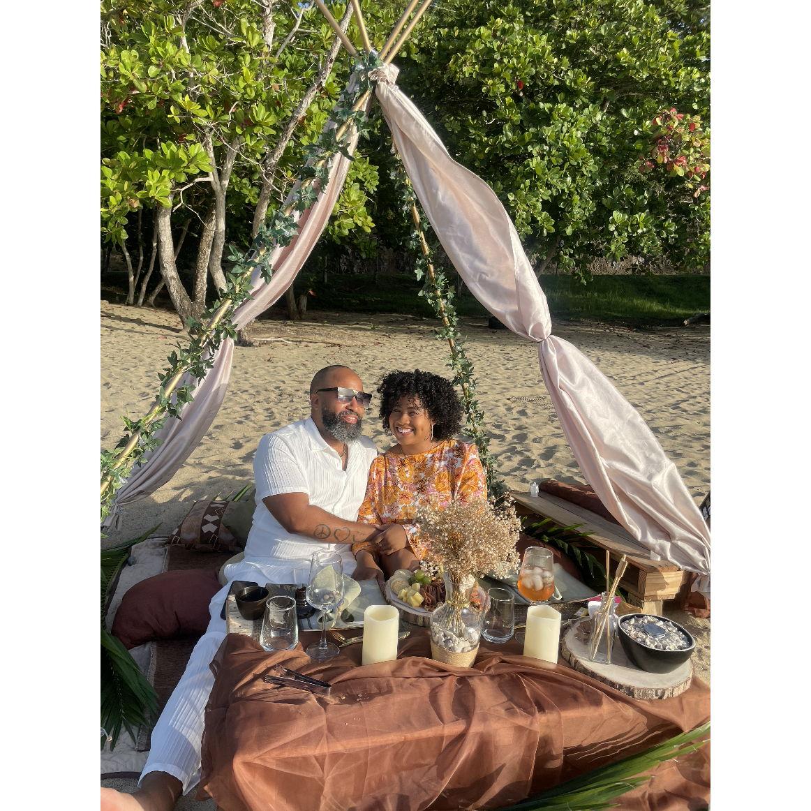 Surprise Romantic Picnic in Tobago