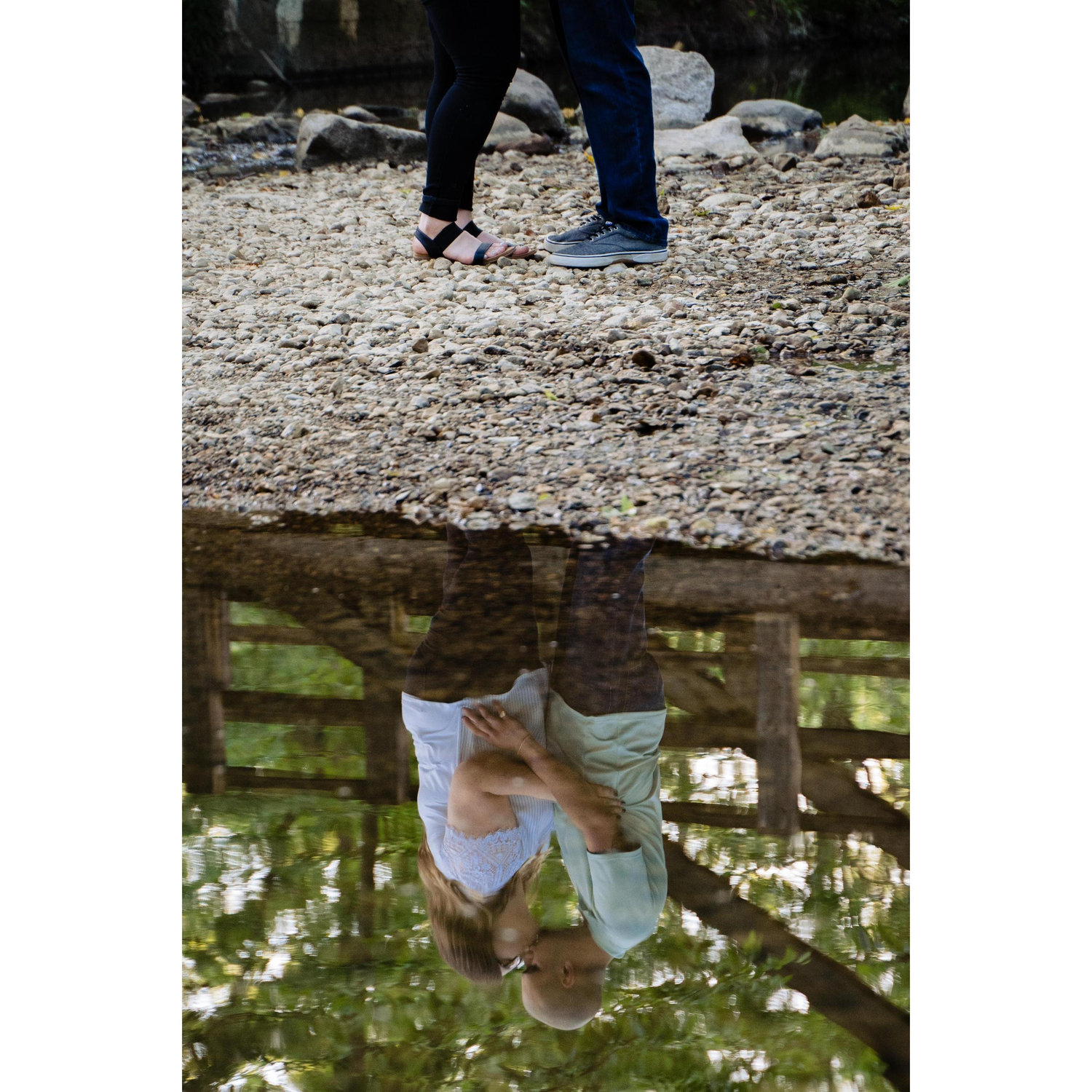 A unique engagement photo - 2020