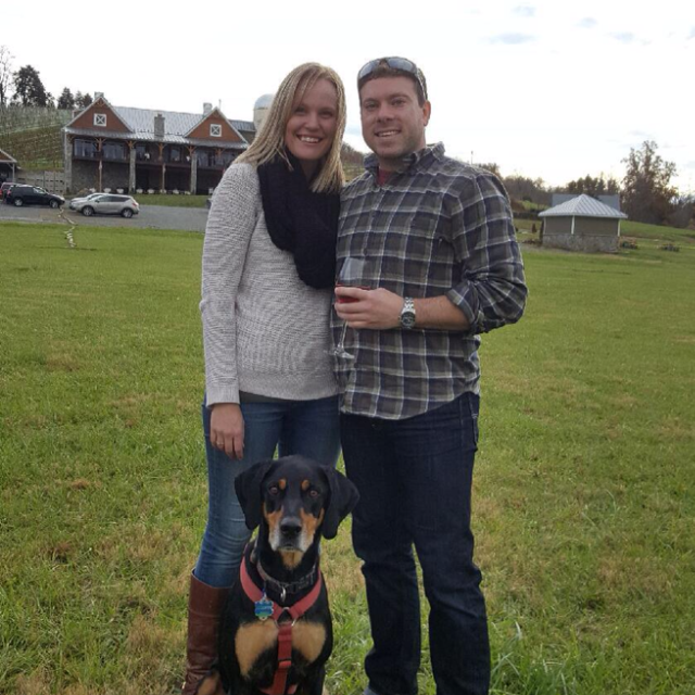 Visiting one of our favorite wineries in Northern VA