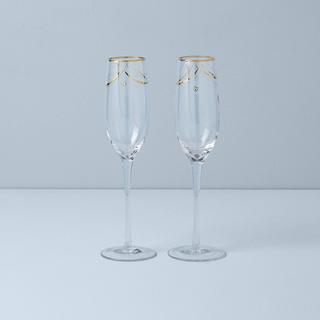 Disney Bridal Champagne Toasting Flute, Set of 2