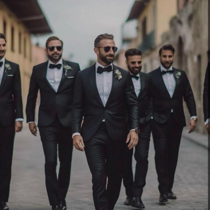 Guest Men Mood Board (navy or black suit)